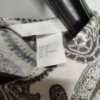 Vestito H&M fantasia paisley XS