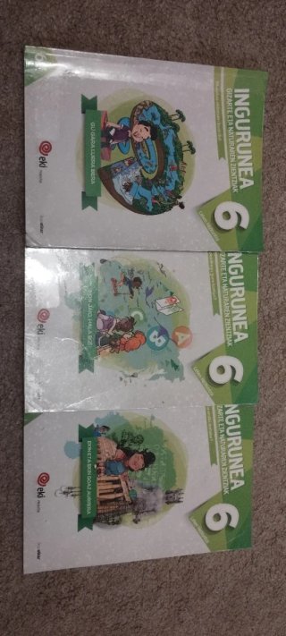 Ingurunea, 6 Lehen Hezkuntza Gizarte eta natura...