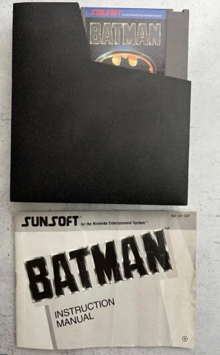 Batman: The Video Game NES Sunsoft