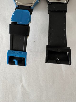 Lote 2 Relojes Casio (Azul/Negro)