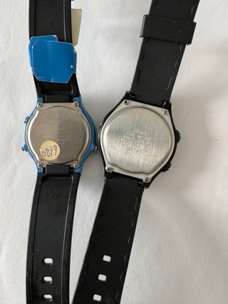 Lote 2 Relojes Casio (Azul/Negro)