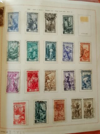 Album Francobolli Italiani 1951-1952