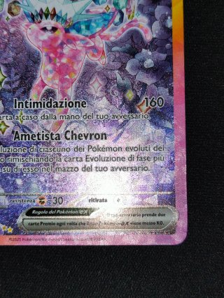 Carta Pokémon Espeon EX Teracristal 155 Pre Ita Nm