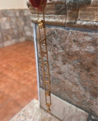 Colgante oro nombre personalizado