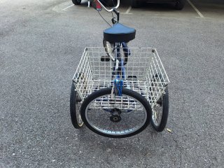 Triciclo AMAT Adulto con Cesta Grande