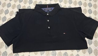 Polo Tommy Hilfiger Negro Talla XL