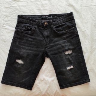 Bermuda Vaquera INDICODE JEANS Negra Talla M