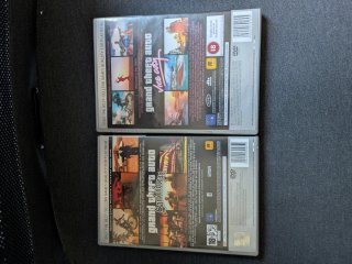 Pack 2 Juegos PS2: GTA con mapas y manual