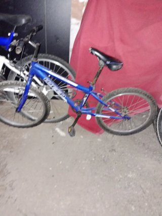 Bicicleta BMX azul
