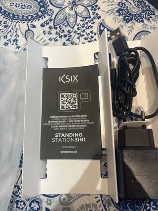 Cargador Ksix 3 en 1 Inalámbrico