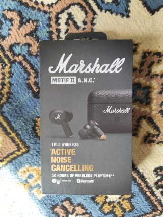 Auriculares Marshall Motif II ANC Negro