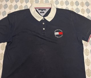 Polo Tommy Hilfiger Azul Talla XL