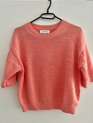 Camisa naranja Banana Republic manga corta Talla X
