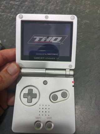 Nintendo Game Boy Advance SP Plata