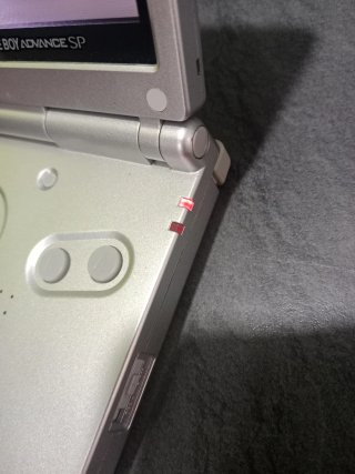 Nintendo Game Boy Advance SP Plata