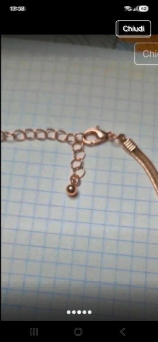 Set collana, bracciale e orecchini acciaio