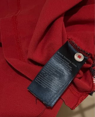 Polo Tommy Hilfiger XXL Rojo