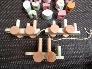 Tren madera Little Dutch y puzzle cocodrilo