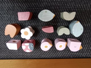 Tren madera Little Dutch y puzzle cocodrilo