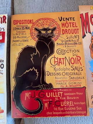Póster Moulin Rouge París Danza