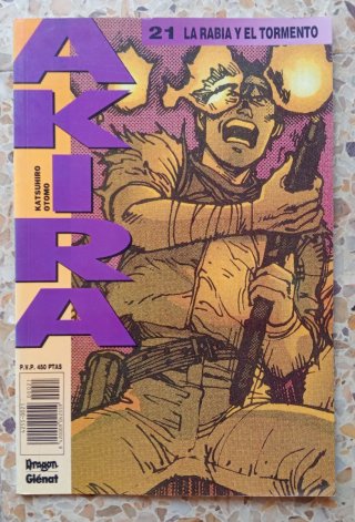 Còmic Akira vol. 19, 20, 21.