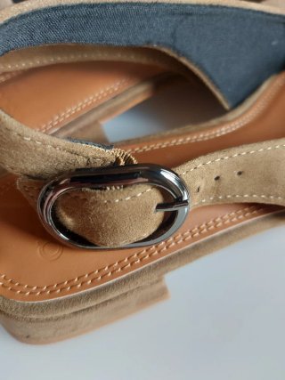 Zapatos ASOS destalonados beige/marrón