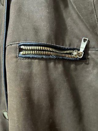 Abrigo Zara Trafaluc Talla M Marrón