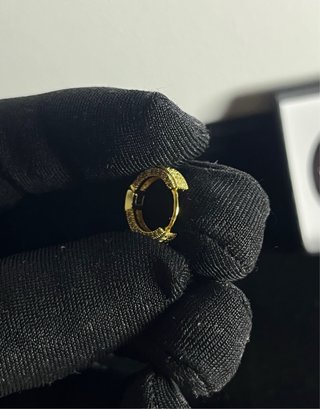Pendientes Aro Oro 18K | Circonitas Premium