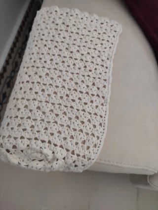Fundas para brazos de sofá crochet