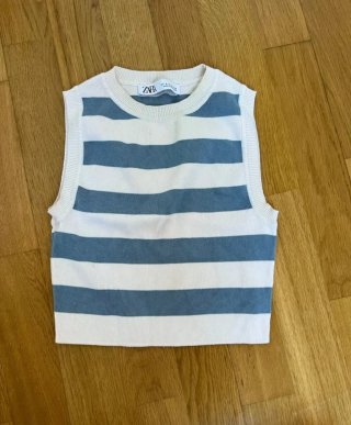 Top Zara Rayas Talla S