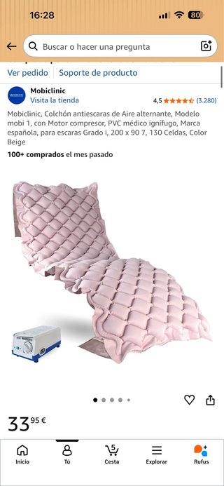 Materasso Antidecubito Aria Alternante