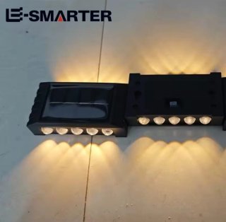 2 Lámparas Solar LED 10 Luces Exterior