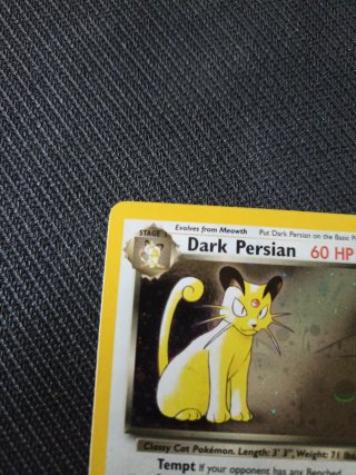 Dark Persian Black Star Promo 17 Pokemon