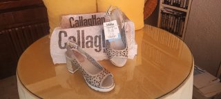 Sandalias Callaghan Beige Talla 36