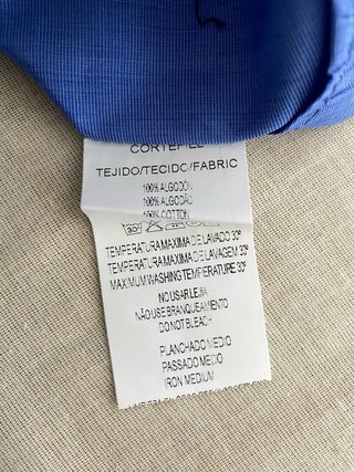 Camisa Cortefiel Mujer AZUL - Nueva con etiquetas