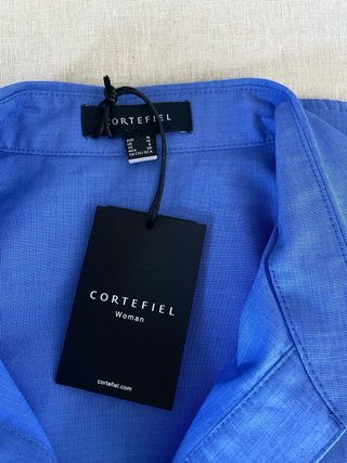 Camisa Cortefiel Mujer AZUL - Nueva con etiquetas