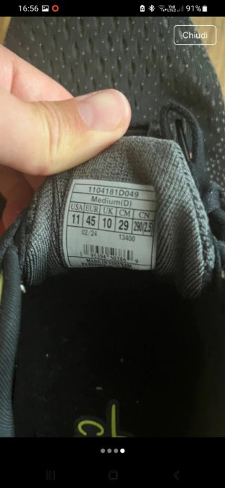Brooks Ghost 16 Scarpe da Corsa Uomo Taglia 45