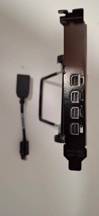 Nvidia T1000 8GB + Adaptador