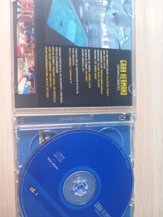 CD Gran Hermano - Grandes Éxitos. Año 2002