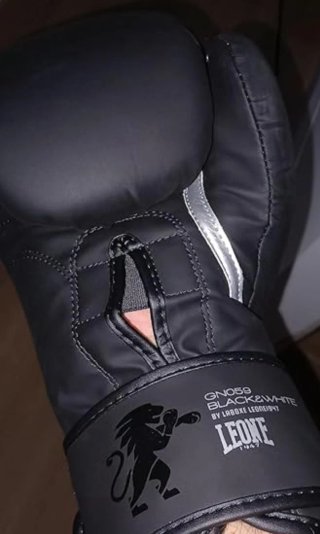 Guantes Boxeo Leone 1947 Black Edition 14oz