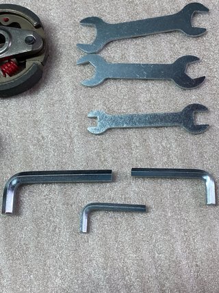 Embrague minimoto 2 zapatas