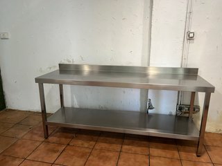 Mesa de trabajo acero inoxidable