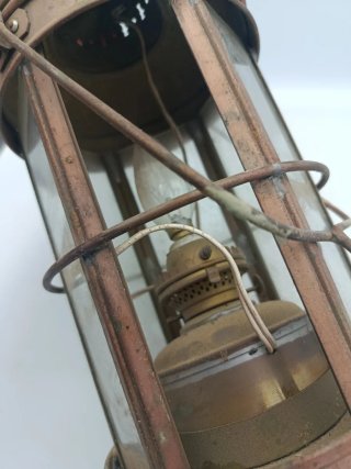 ANTIGUO FARÓL DE COBRE