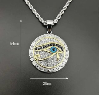 Collar Ojo de Horus Macizo Iluminatti