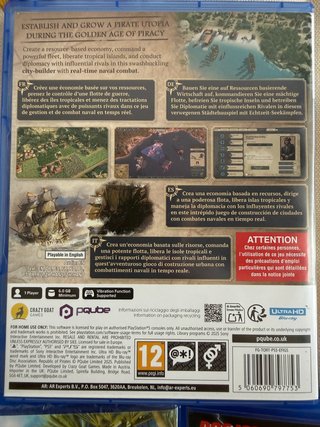 Lote 4 Juegos PS5: Republic of Pirates, Survivor