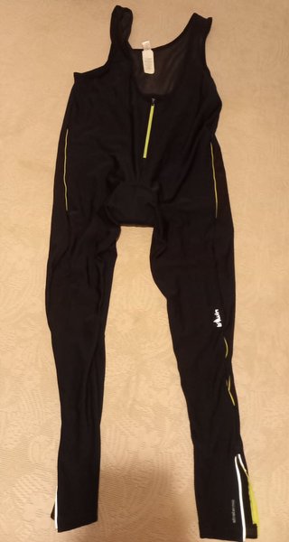 Calças Ciclismo Inverno B'Twin Preto