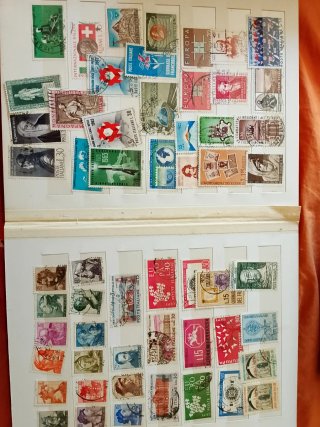 Album Francobolli Italiani e Europei