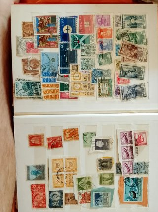 Album Francobolli Italiani e Europei