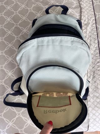 Mochila Reebok Union Jack 08 Azul y Blanca