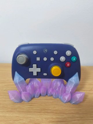 Soporte mando Xbox Cristales Morados